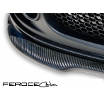 FIAT 500 Front Spoiler by Feroce - Carbon Fiber